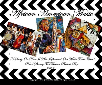 Preview of African-American Music-Part 1: History/Influences On Today's Music-SMBD/NTBK ED.