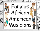African American Musicians Interactive Listening Board (bl