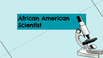 Preview of African American Scientist 