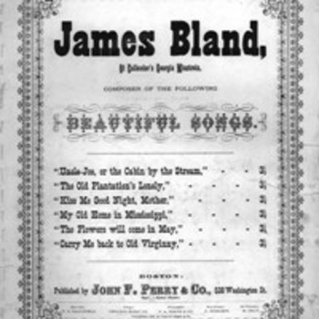 Preview of African-American Sheet Music, 1850-1920