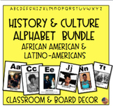 Classroom Alphabets: African American Figures and Latino-A