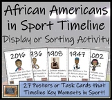 African Americans in Sport Timeline Display Research and S