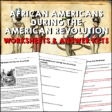 African Americans in the American Revolution Reading Works