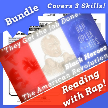 Preview of African Americans in the Revolutionary War Reading Activities Bundle