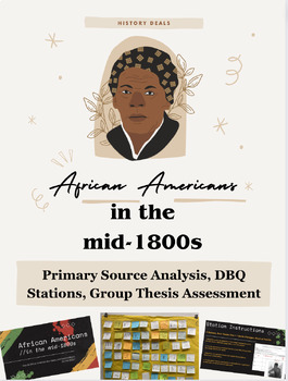 Preview of African Americans in the mid-1800s DBQ Stations