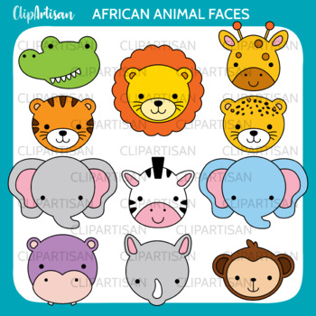 Safari Animal Masks Teaching Resources | TPT
