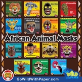 African Animal Masks BUNDLE | Craft Project