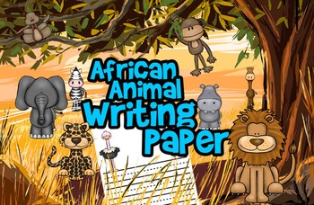 responce to an image of africa writing annotations