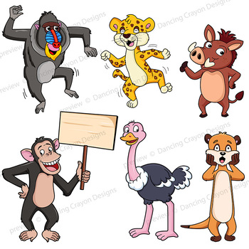 dancing animals cartoon