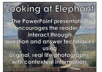 Preview of ELEPHANT - Interactive PowerPoint presentation including video snippets
