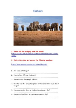 Preview of African Animals: Elephants