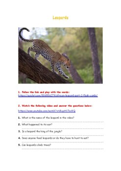 Preview of African Animals: Leopards