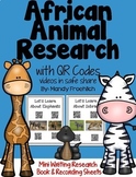 African Animals QR Codes Research