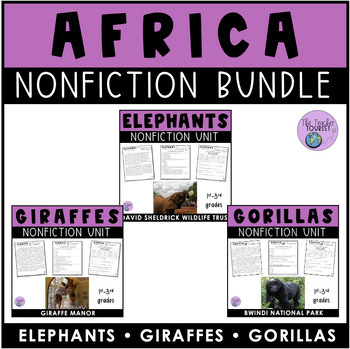 Preview of Africa Nonfiction Unit Bundle