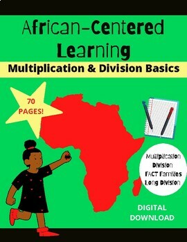 Preview of African-Centered Learning: Multiplication & Division Basics Workbook Download