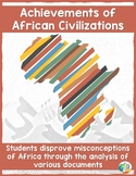 Achievements of African Civilizations  - DBQ