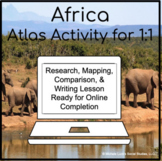 African Countries Africa Atlas Activity for 1:1 Google Dri