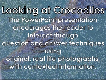 Preview of AFRICAN ANIMALS: Crocodile - PowerPoint Presentation