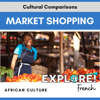 Preview of African Culture | Experience Daily Life: Market / Grocery Shopping EDITABLE