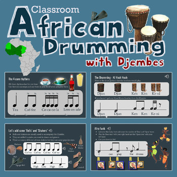 Preview of Classroom African Drumming With Djembes - All Years