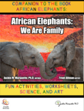 African Elephants-We are family: FUN ACTIVITIES, WORKSHEET