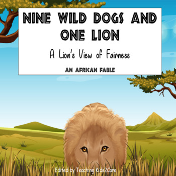 Preview of African Fable (Storytelling) - Nine Wild Dogs and One Lion