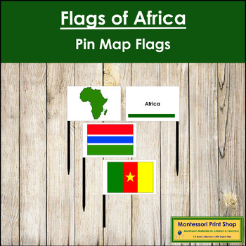 print flags of africa