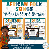 African Folk Songs Music Lessons Bundle | Songs From Africa