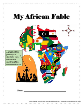 Preview of African Fable: Student Work Journal