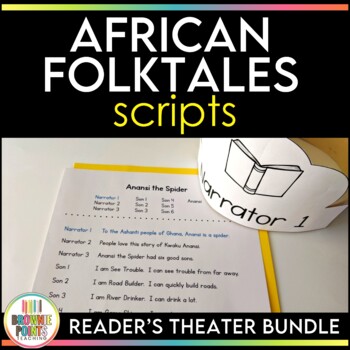 Preview of African Folktales Reader's Theater Scripts Bundle