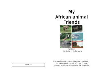 Preview of African Friends Nonfiction Book Grades 1-2