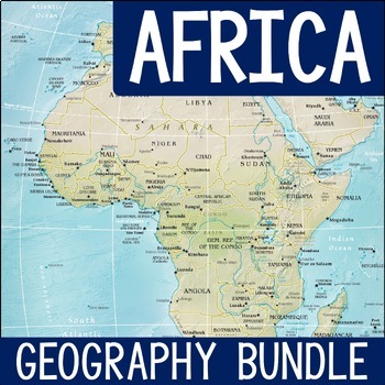 Preview of African Geography Bundle - Countries of Africa Learning Resources