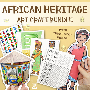 African Heritage Craft Bundle for Black History Month Activities