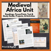African History to 1700 Unit: PPT, Activities, Readings & 