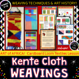 Middle School Weaving Kente Cloth-Inspired by Textiles of 