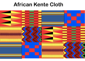 Preview of African Kente Cloth Patterns