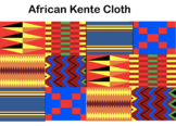 African Kente Cloth Patterns