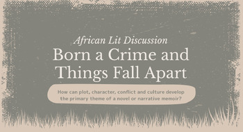 Preview of African Literature Discussion