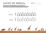 World Music (Africa) Lesson Plan (Funga Alafia) Worksheet