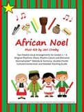 African Noel (Sing Noel) Voice, Percussion, Boomwhackers, 
