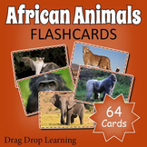 African Safari:  Animals of Africa Flashcards