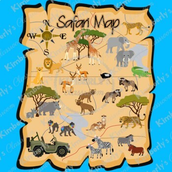 safari clipart pictures