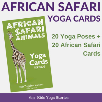 Animals from African Countries Yoga Story PowerPoint Pack