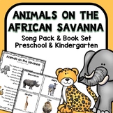 African Savanna Animals Song Pack and Printable Books