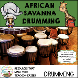African Savanna Bucket Drumming