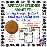 African Studies Writing Prompts and Clip Art Based on a Si