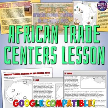 Preview of African Trade Routes of the Middle Ages Lesson