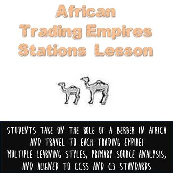 Preview of African Trading Empires Stations Activity