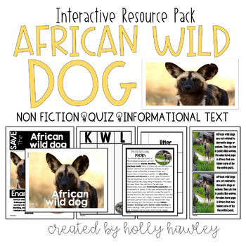Preview of African WILD DOG-A Research Project