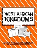 African and Asian Empires - West African Kingdoms lesson plan